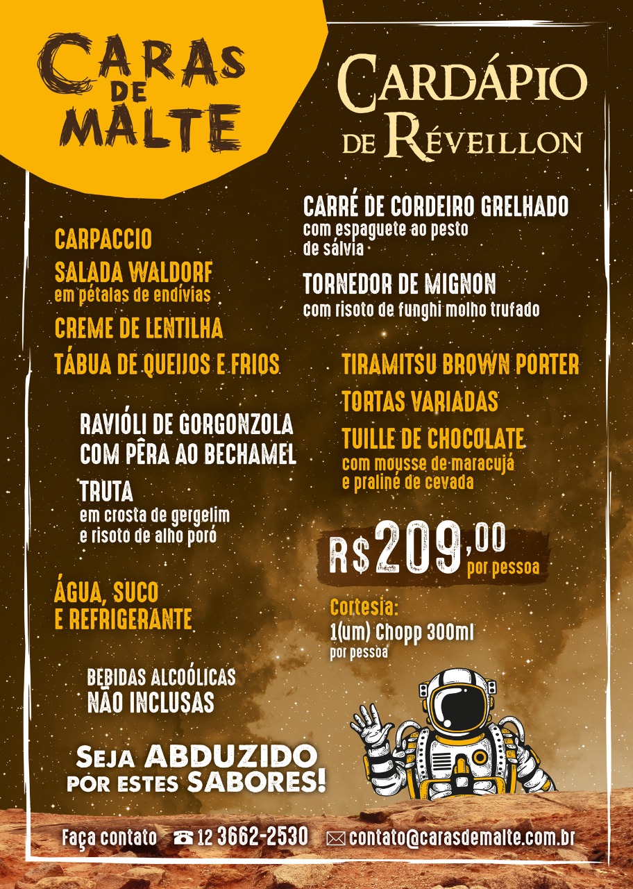 reveillon caras de malte 2020
