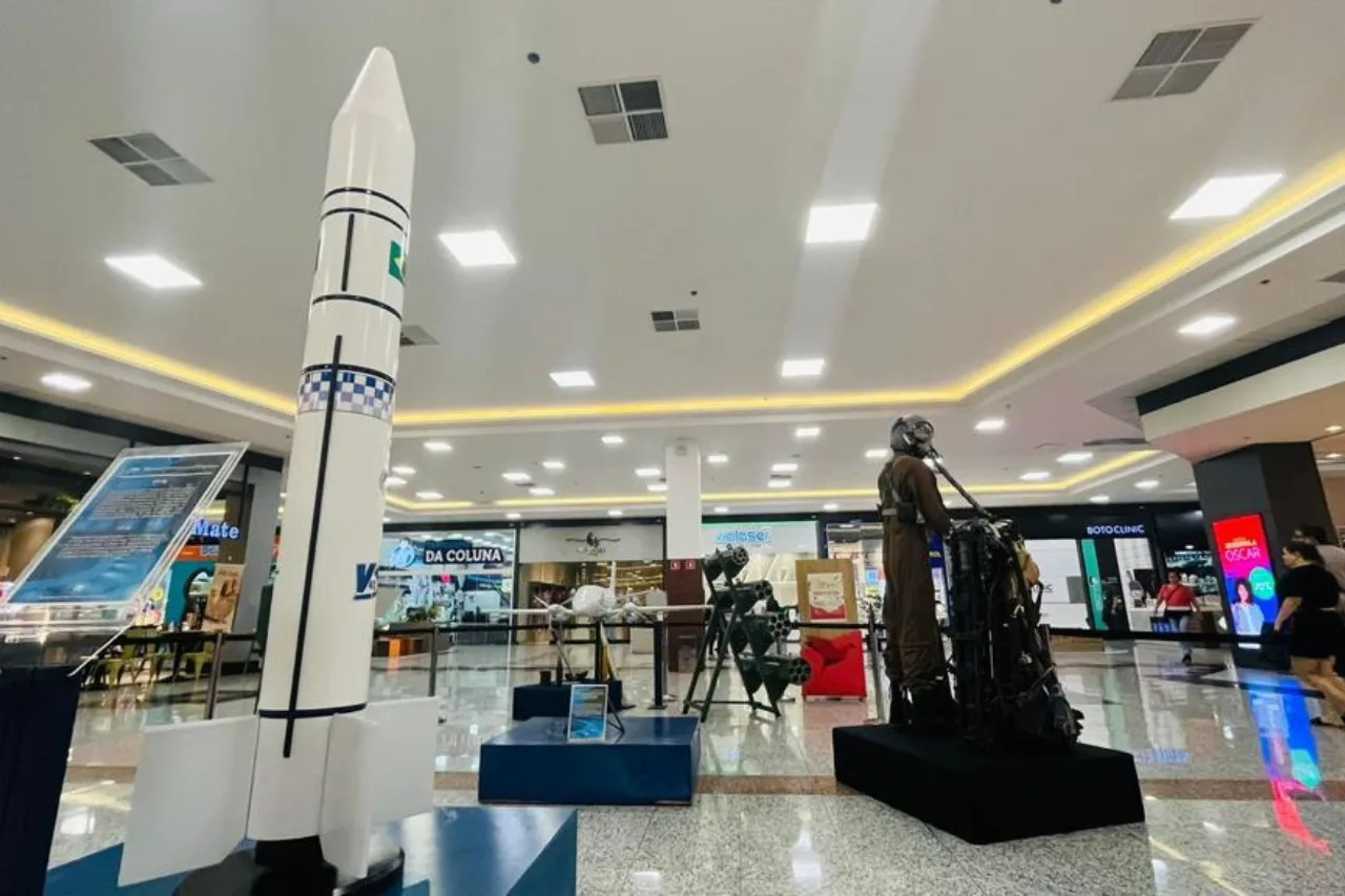 Exposição “Além do Céu” – Evolução Tecnológica Aeroespacial no Shopping Jardim Oriente
