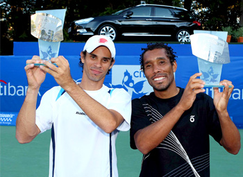 Brasileiros são vice-campeões de duplas no Tenis Cup