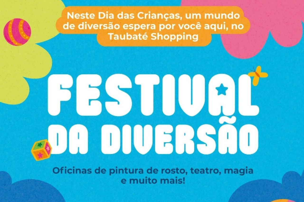 Festival da Diversão: Taubaté Shopping Celebra Mês das Crianças com Programação Gratuita