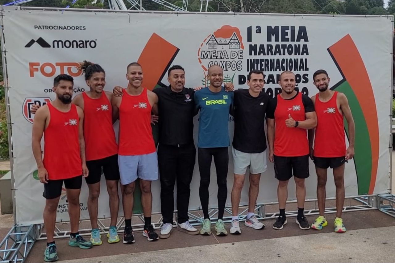 Paulo Paula e Marilson dos Santos participam do 1º treinão para a Meia Maratona de Campos do Jordão
